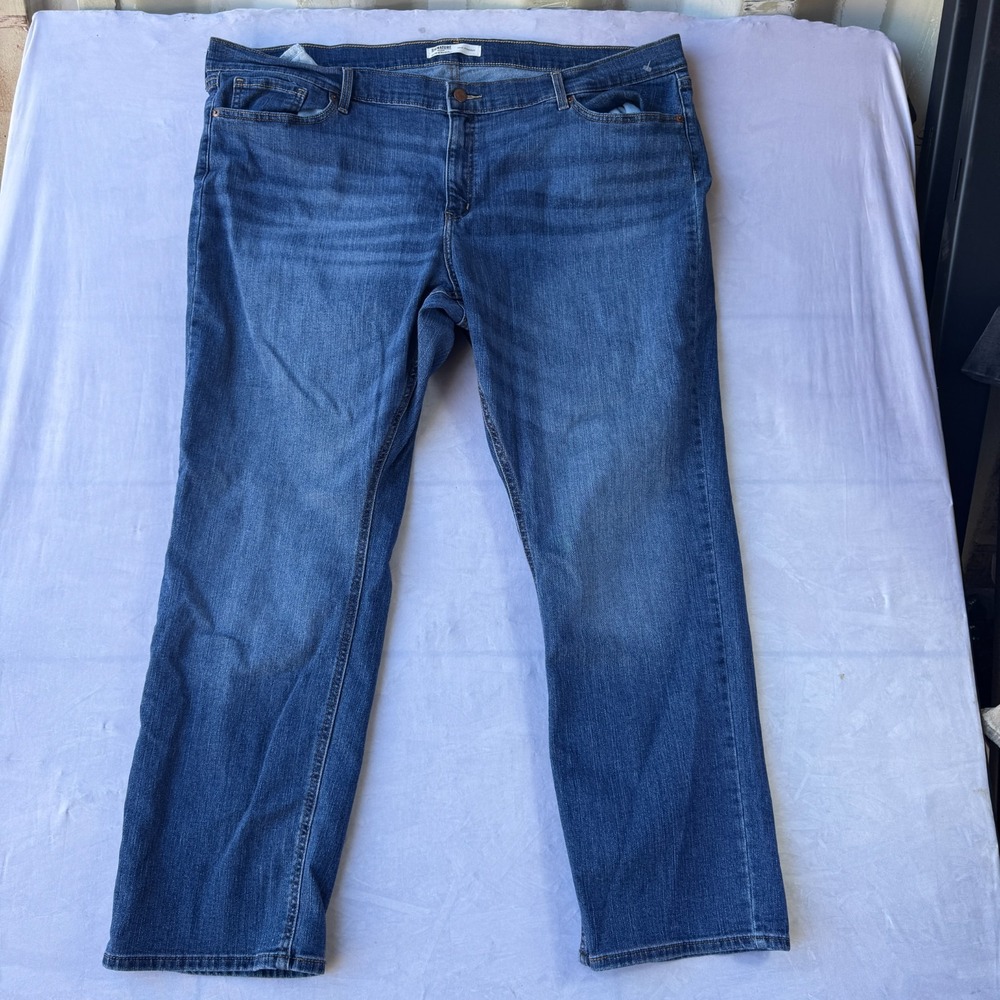 Signature by Levi Strauss & Co. Jeans Women's 24 Blue Denim True Straight Leg‎